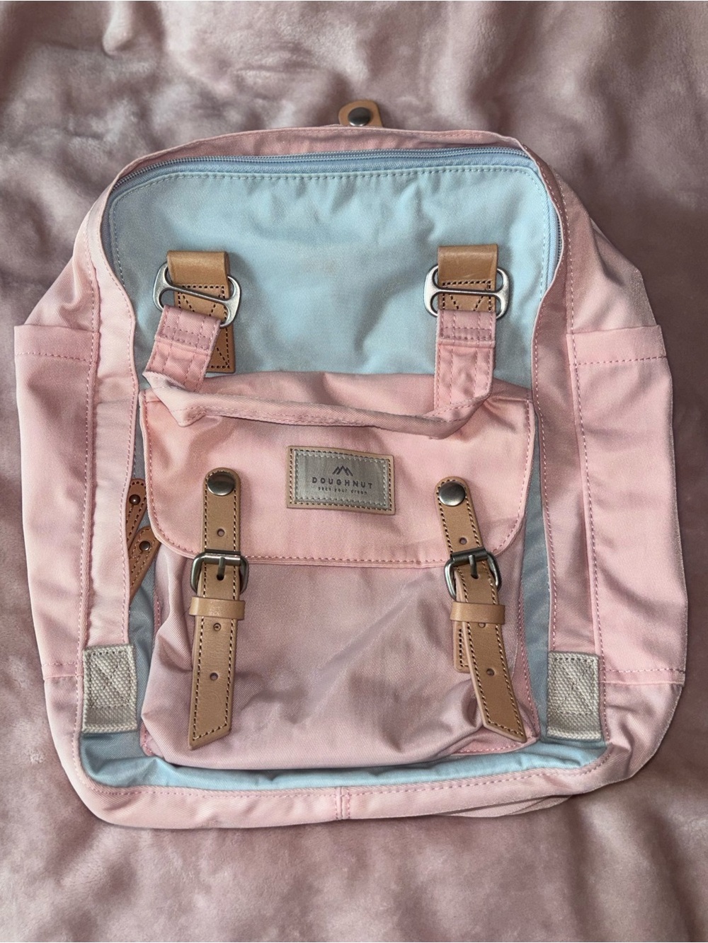 Doughnut Macaroon Large Backpack